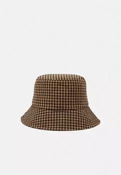 Шляпа ШЛЯПА GINGHAM BUCKET Becksndergaard, желудь коричневый
