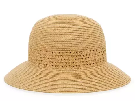 Шляпа Straw Lace Bucket Hat Kelly & Katie, цвет tan