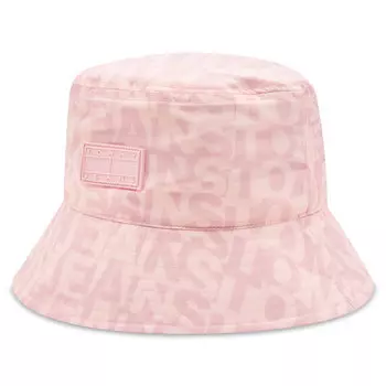 Шляпа Tommy Jeans Logomania, розовый