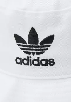 Шляпа Trefoil Bucket adidas Originals, белая