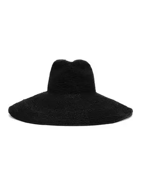 Шляпа Waverly Janessa Leone, черный