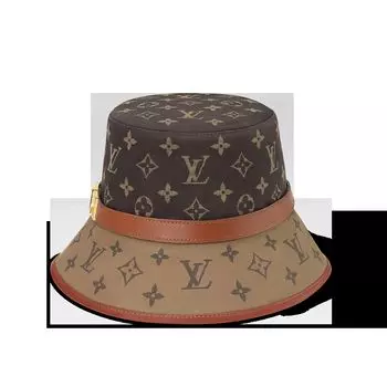 Шляпа-ведро Dauphine Louis Vuitton, коричневый