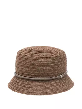 Шляпа-ведро из абаки Peserico, коричневый