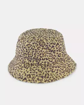 Шляпа-ведро с анималистичным принтом Tintoretto, бежевый