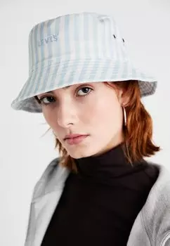 Шляпа Women'S Headline Logo Bucket Levi's, небесно-голубая