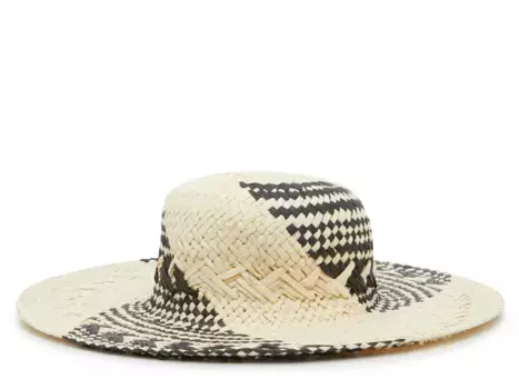 Шляпа Woven Floppy Hat Crown Vintage, черный