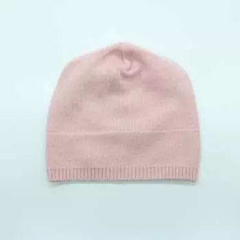 ШЛЯПА ИЗ КАШЕМИРА С НАКИДНЫМ ВОРОТОМ Portolano, цвет powder pink