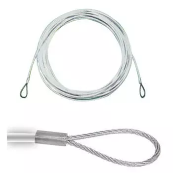 Шнур для теннисной сетки - идеально подходит для идеального натяжения теннисной сетки. CARRINGTON, серый/белый/белый