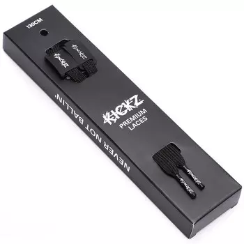 Шнурки Kickz, черный