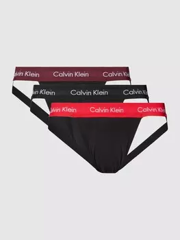 Шнурки с этикеткой на поясе, в упаковке 3 шт Calvin Klein Underwear, красный