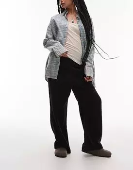 Шнурок-джоггер черного цвета Topshop