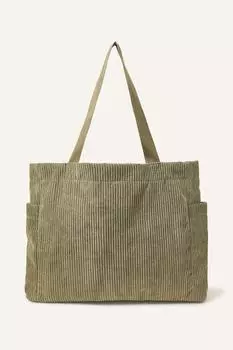 Шнуровая сумка-шопер Accessorize, зеленый