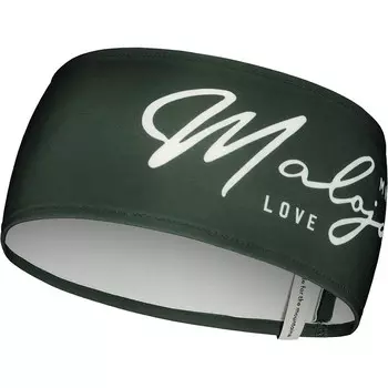 Шоберштейн М повязка на голову Maloja, зеленый