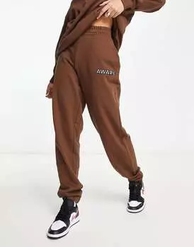 Шоколадные джоггеры Vero Moda Aware