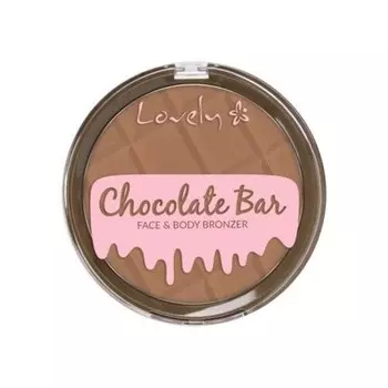 Шоколадный батончик Бронзер для лица и тела 15 г Lovely Unbranded