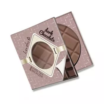 Шоколадный матовый бронзатор для лица и тела Lovely Dark Chocolate Deep Matte Face Bronzer, 9 гр