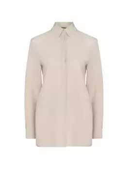 Шёлковая блузка Kiton, бежевый