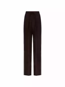 Шёлковые спортивные брюки Dolce&Gabbana, коричневый