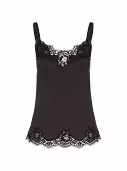 Шёлковый топ Dolce&Gabbana