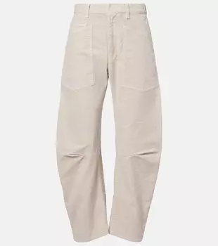 Шоновые хлопковые чинос Nili Lotan, Gesso