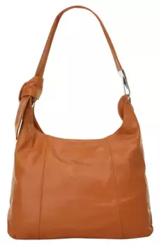 Шопер Cluty, натуральная кожа, производство Италия, цвет Cognac