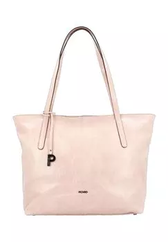 Шопер из кожи, имитация б/у, женский PICARD, нюд