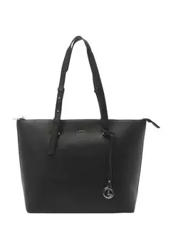 Шопер, кулон, однотонный, для женщин L.CREDI, черный