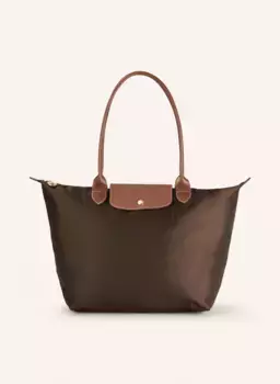 Шопер le pliage l Longchamp, коричневый