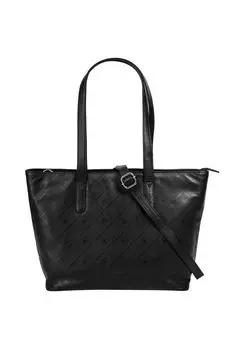 Шопер, натуральная кожа bruno banani, черный