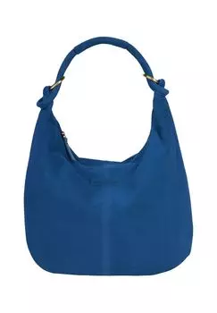 Шопер, натуральная кожа bruno banani, синий