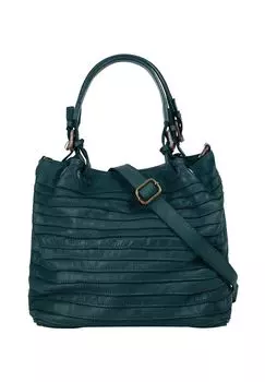 Шопер, натуральная кожа, сделано в Италии Samantha Look, синий