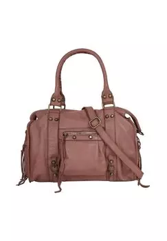 Шопер, натуральная кожа, сделано в Италии Samantha Look, цвет Alt Rosa