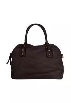 Шопер, натуральная кожа, сделано в Италии Samantha Look, коричневый