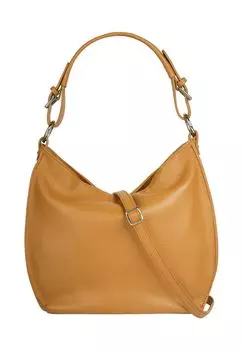 Шопер, натуральная кожа, сделано в Италии Samantha Look, желтый