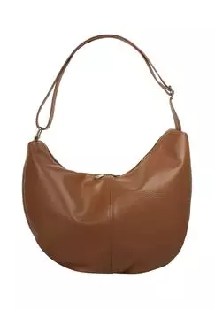 Шопер, натуральная кожа, сделано в Италии Samantha Look, цвет Cognac