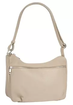 Шопер, натуральная кожа, сделано в Италии Samantha Look, бежевый