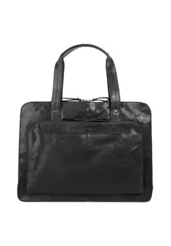 Шопер, натуральная кожа SPIKES & SPARROW, черный