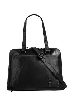 Шопер, натуральная кожа SPIKES & SPARROW, черный