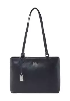 Шопер «Really», яловая кожа, два основных отделения на молнии, однотонный, женский PICARD, цвет Ozean