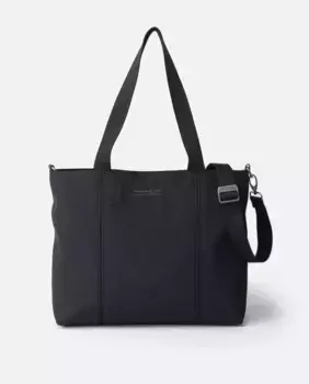 Шопер с передним карманом Slang, черный