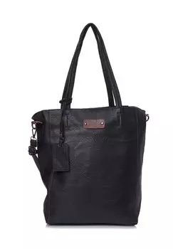 Шопер со встроенной косметичкой HARPA, черный