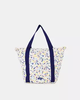 Шопер-трансформер в желтый рюкзак с цветами Tintoretto, желтый