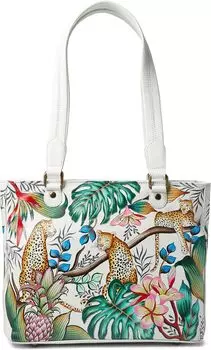 Шоппер Anuschka Medium Shopper 677, цвет Jungle Queen Ivory