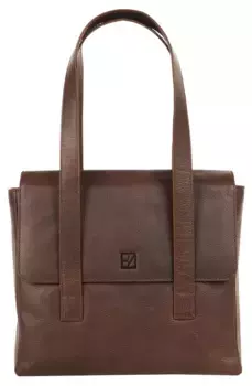 Шоппер BODENSCHATZ, натуральная кожа, цвет Cognac