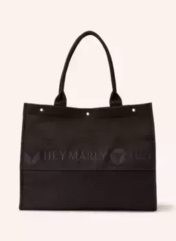 Шоппер booktote Hey Marly, черный
