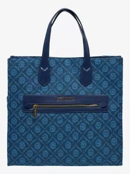 Шоппер дестефани Carlo Colucci, синий