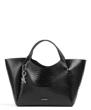 Шоппер Durini 24 из искусственной кожи Emporio Armani, черный