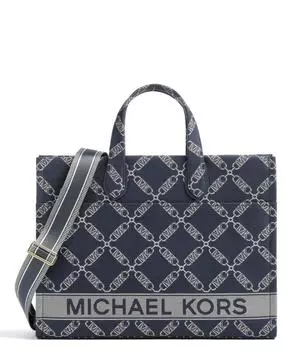 шоппер Gigi из хлопка Michael Kors, синий