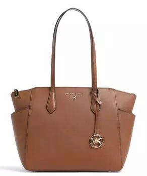 Шоппер Hamilton Legacy из сафьяновой кожи Michael Kors, коричневый