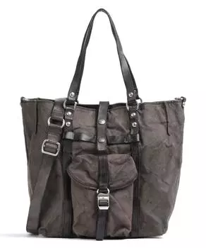 Шоппер хлопок Campomaggi, коричневый